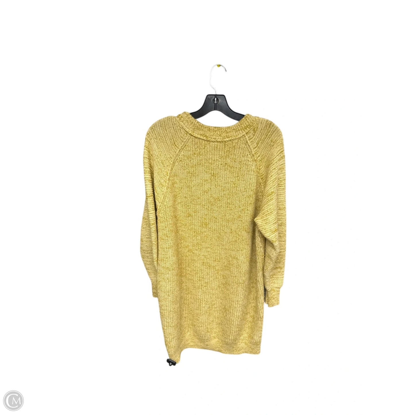 Tunic Long Sleeve By Free People In Yellow, Size: Sp