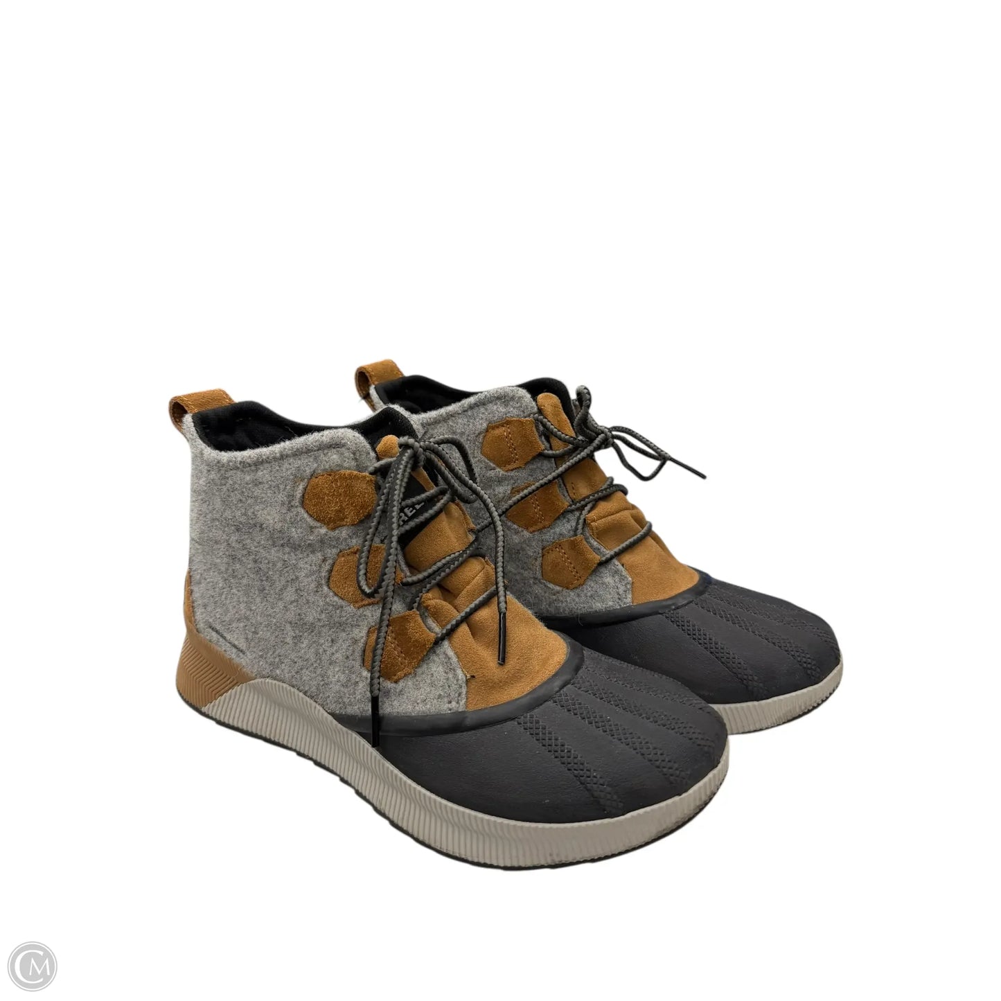 Boots Snow By Sorel In Brown & Grey, Size: 10