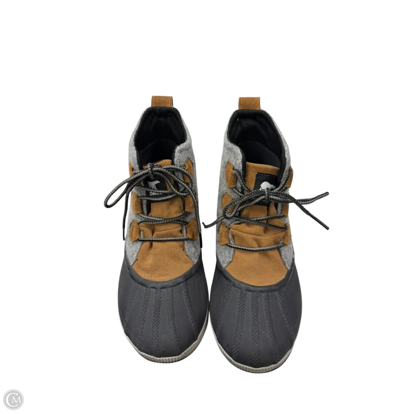 Boots Snow By Sorel In Brown & Grey, Size: 10