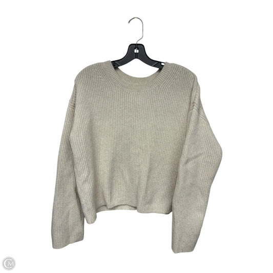 Sweater By On 34th In Cream, Size: M