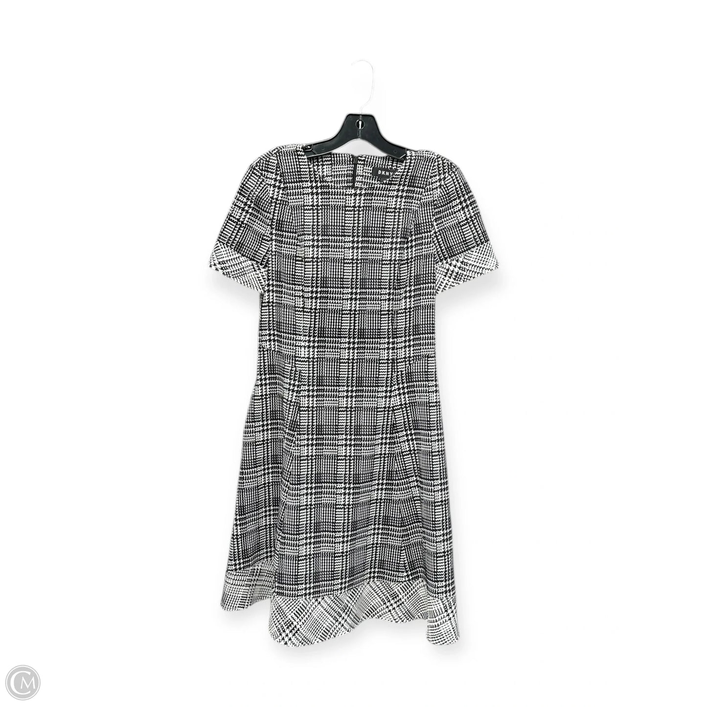 Dress Work By Dkny In Black & White, Size: 8