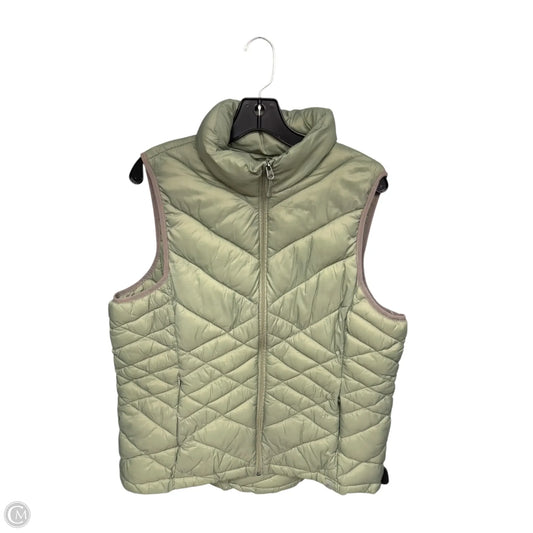 Vest Puffer & Quilted By Zero Xposure In Green, Size: Xl