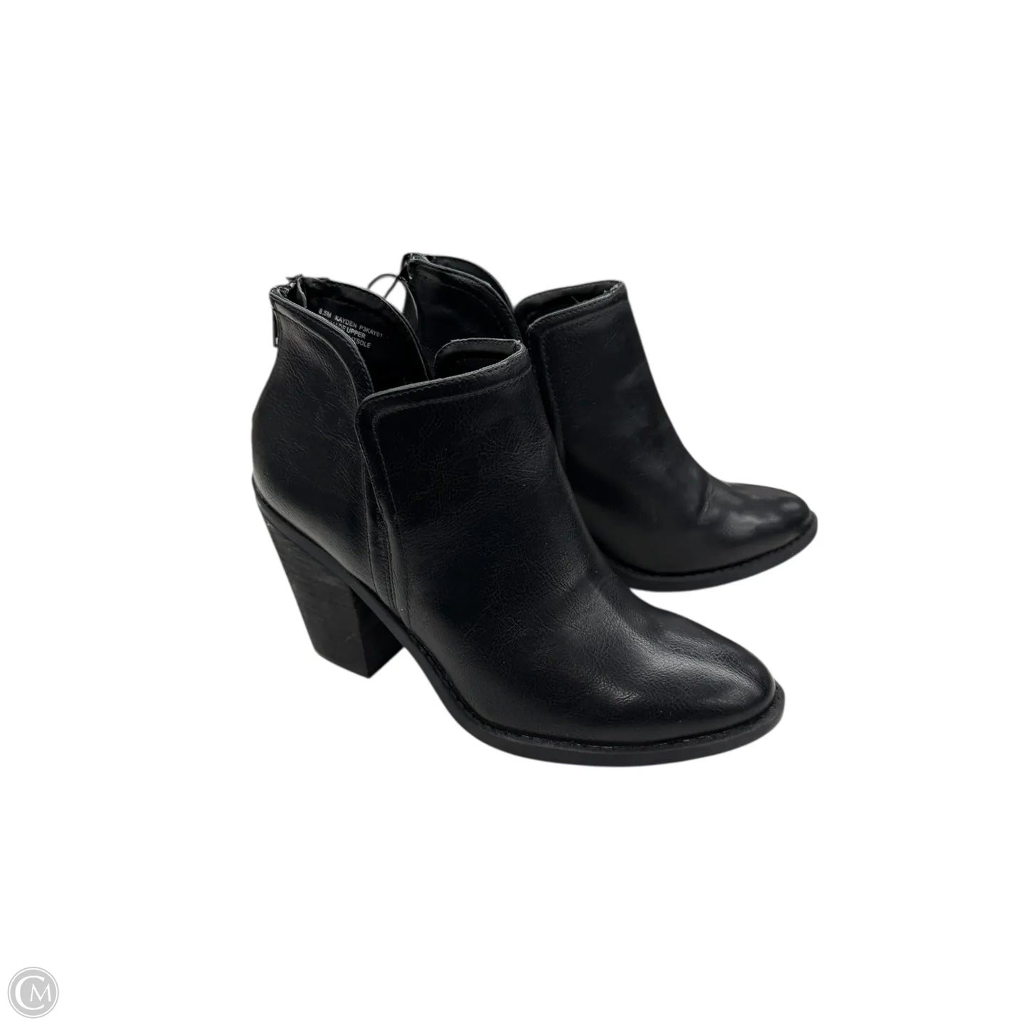 Boots Ankle Heels By Joie In Black, Size: 8.5