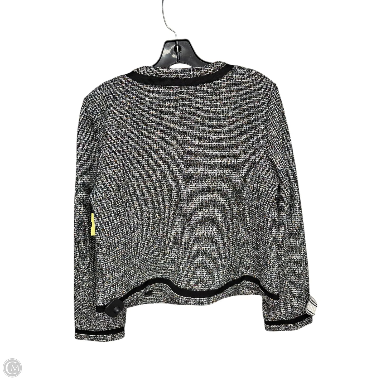 Blazer By Ann Taylor In Black & Cream, Size: 10