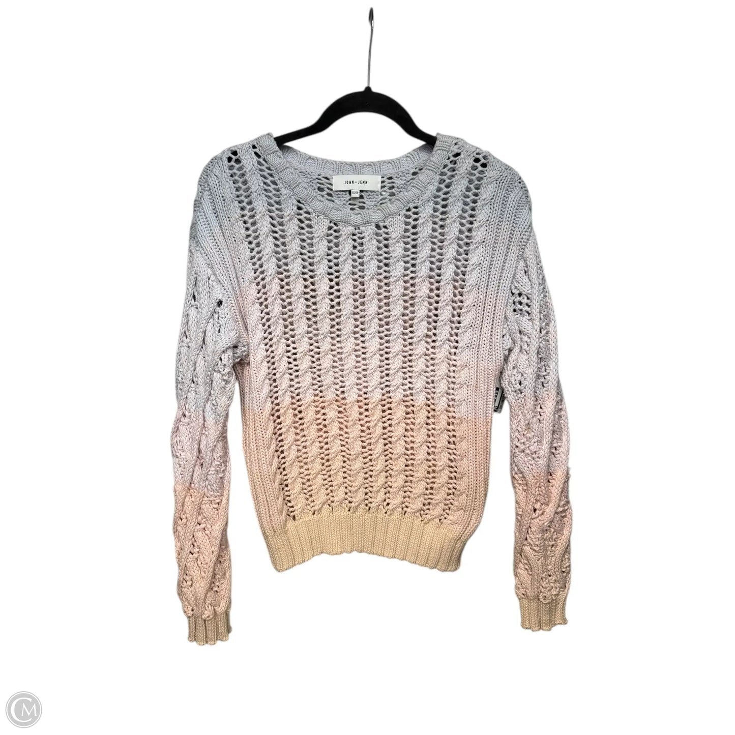 Sweater By John + Jenn In Pink & Purple, Size: Xs