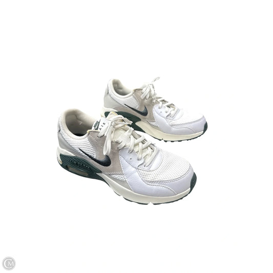 Shoes Sneakers By Nike In Green & White, Size: 8