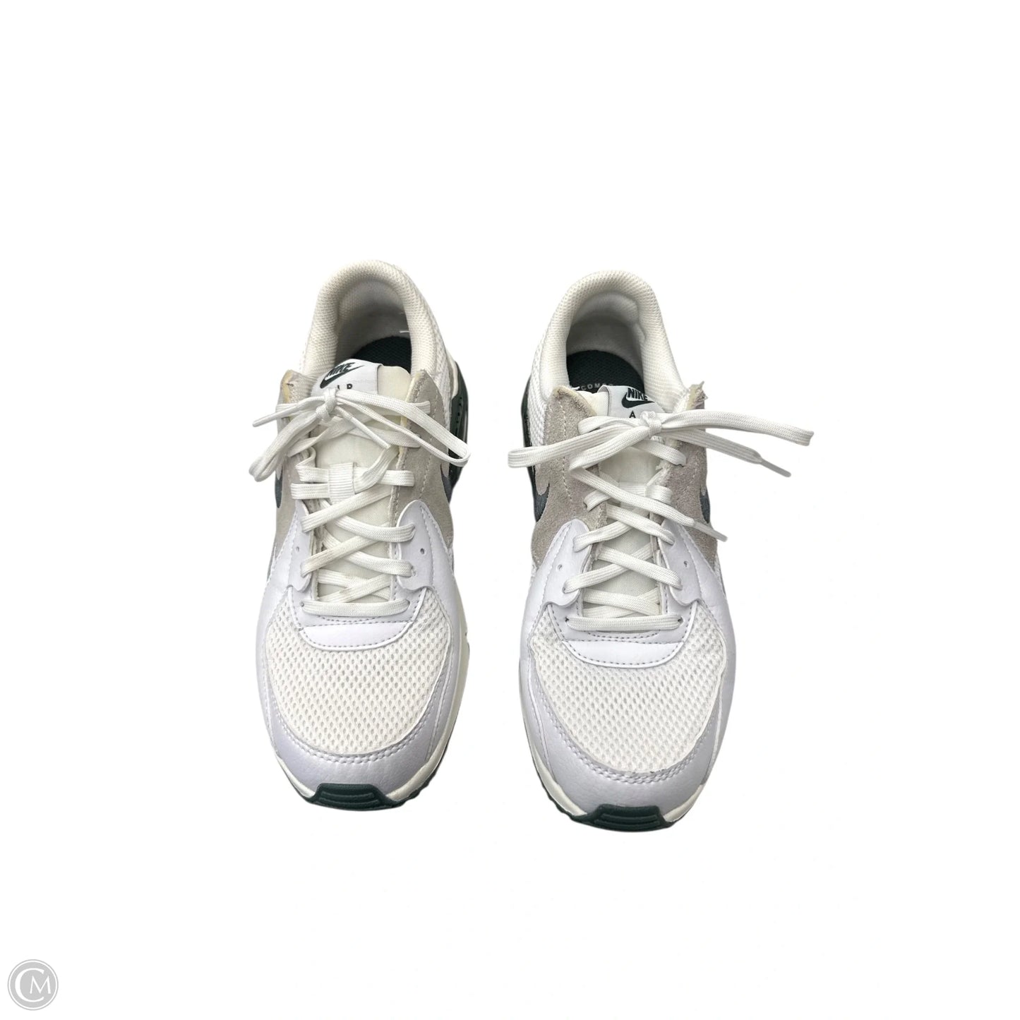 Shoes Sneakers By Nike In Green & White, Size: 8