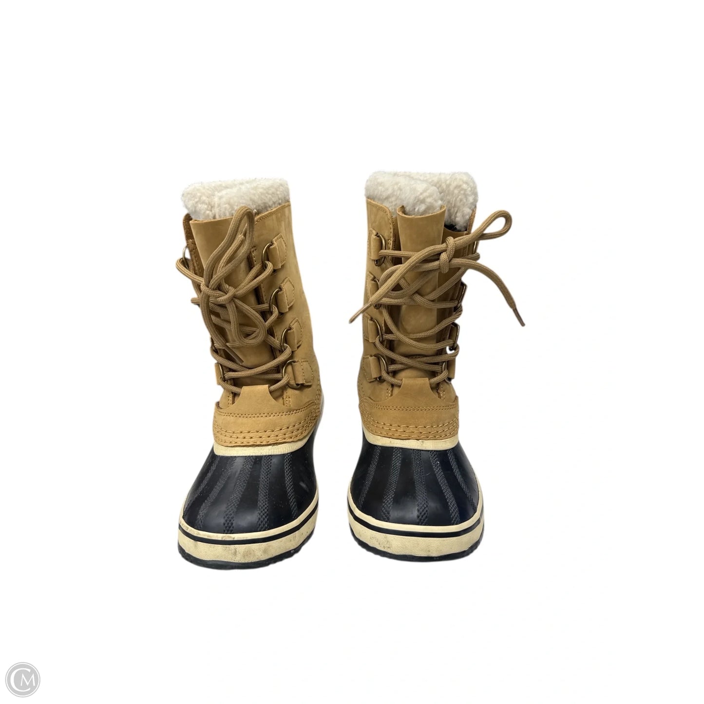 Boots Snow By Sorel In Tan, Size: 7