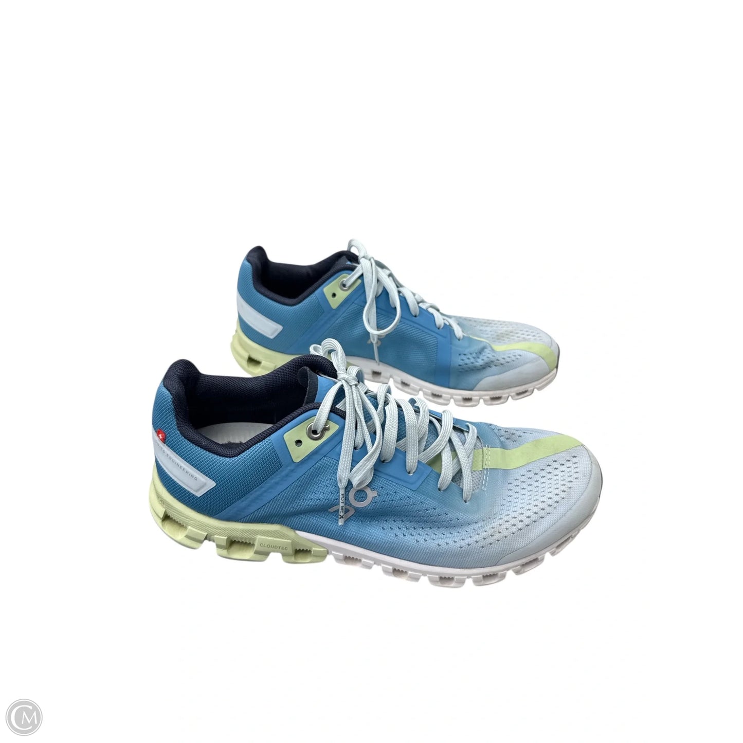 Shoes Athletic By On In Blue & Green, Size: 8