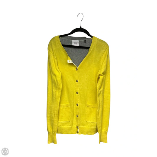 Cardigan By Cabi In Yellow, Size: S