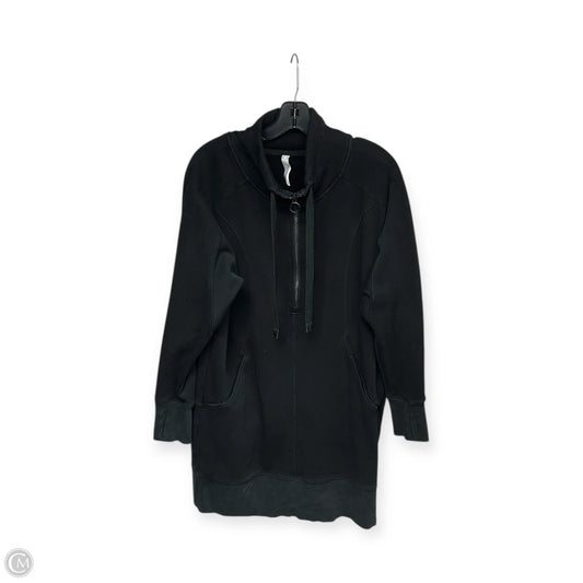 Sweatshirt Hoodie By Athleta In Black, Size: M