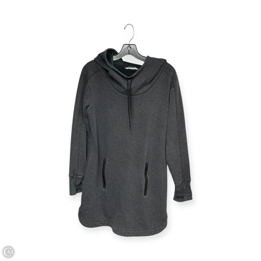 Sweatshirt Hoodie By Athleta In Grey, Size: M