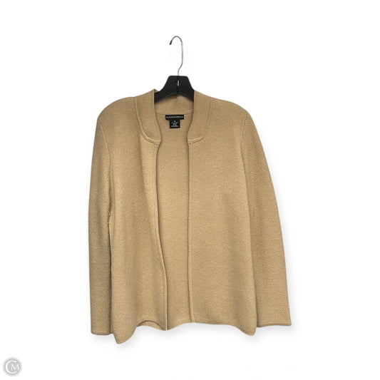 Cardigan By Clothes Mentor In Tan, Size: M