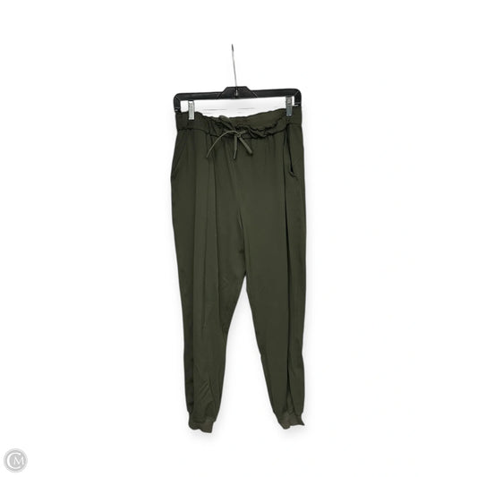 Athletic Pants By Lululemon In Green, Size: 8