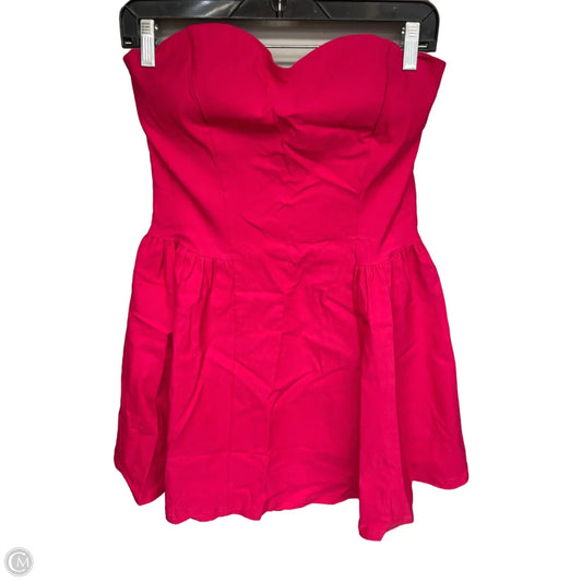 Dress Party Short By Allegra K In Pink, Size: L