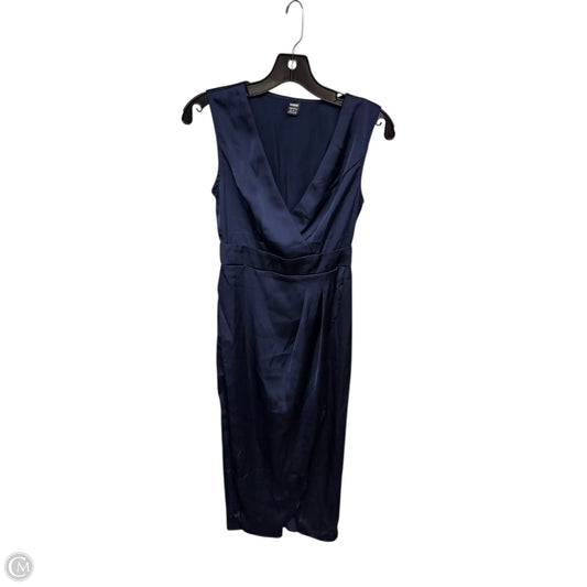 Dress Casual Midi By Shein In Navy, Size: Xs