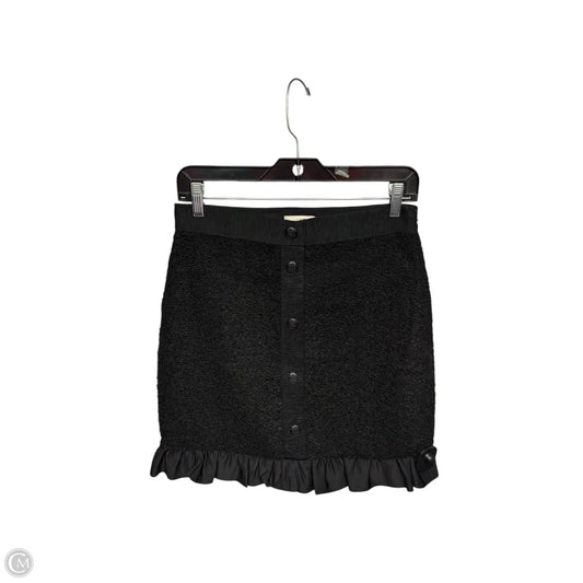 Skirt Midi By Loft In Black, Size: 0