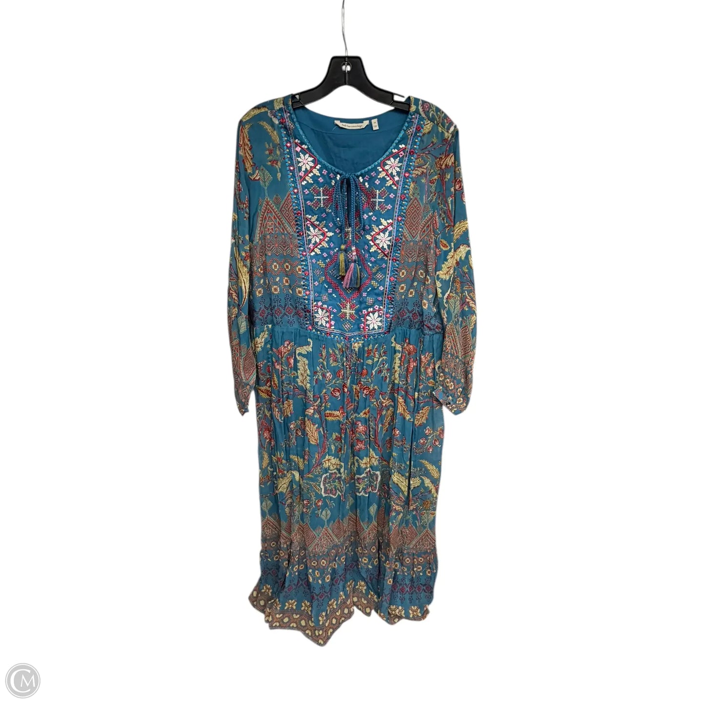 Dress Casual Maxi By Soft Surroundings In Blue, Size: 1x