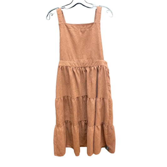 Dress Casual Maxi By Clothes Mentor In Brown, Size: M