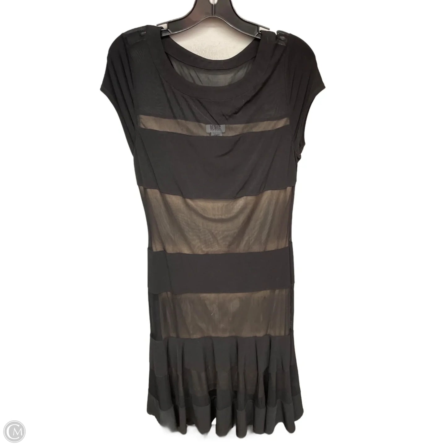 Dress Party Midi By Monroe And Main In Black, Size: M