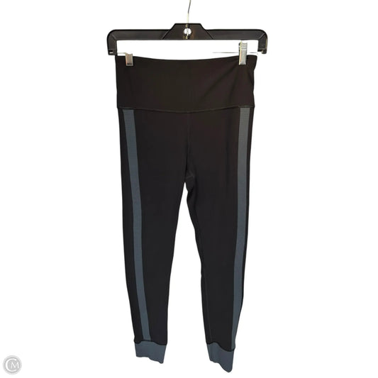Athletic Leggings By Athleta In Black & Blue, Size: S