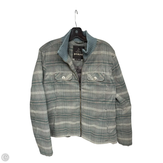 Coat Other By Prana In Blue & Green, Size: Xl