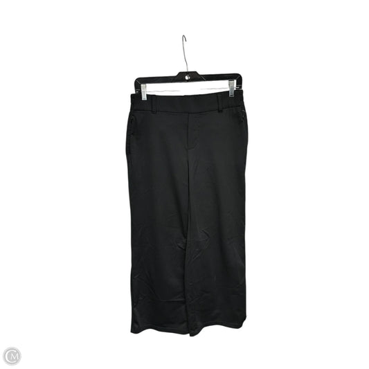 Pants Cropped By Lands End In Black, Size: Sp