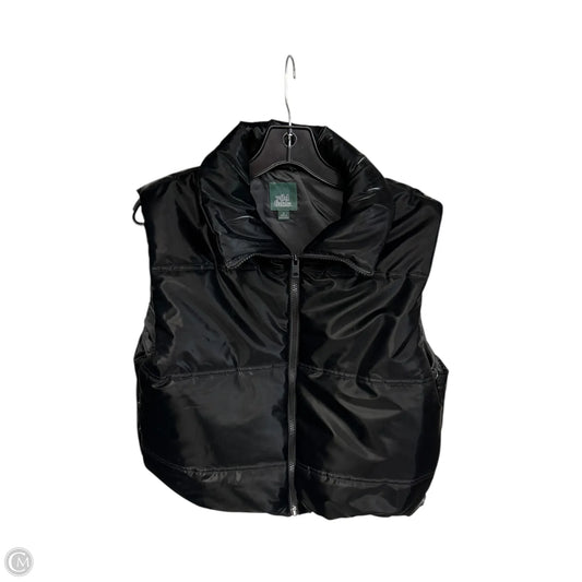 Vest Puffer & Quilted By Wild Fable In Black, Size: S