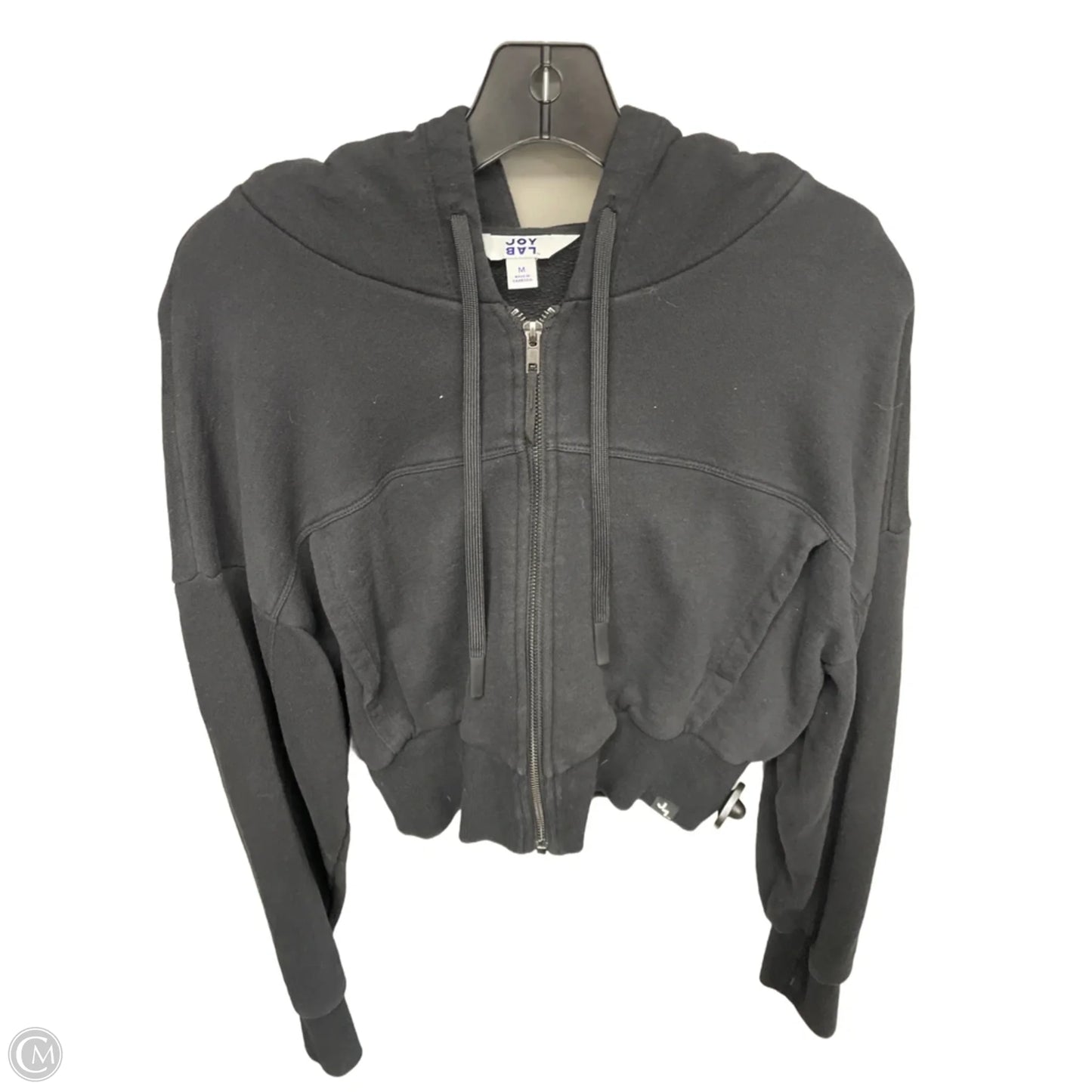 Athletic Sweatshirt Hoodie By Joy Lab In Black, Size: M