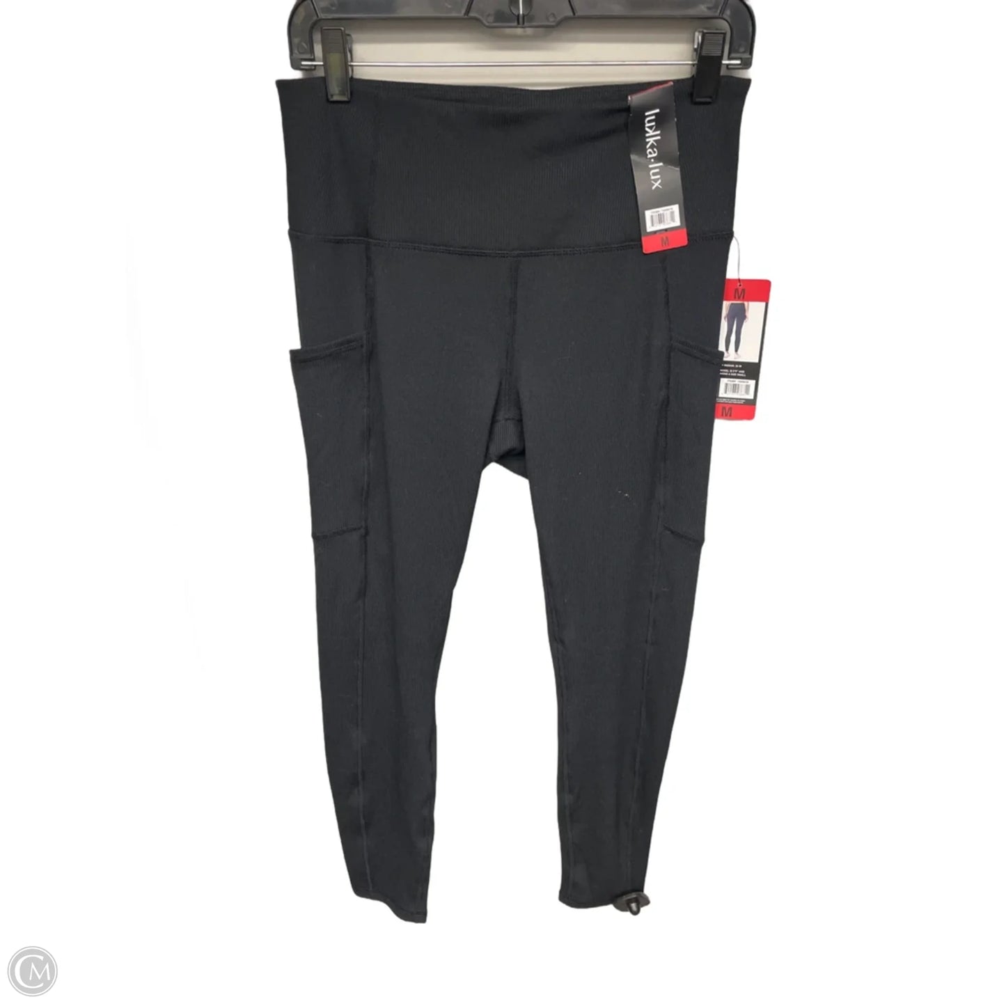 Athletic Leggings By Lukka In Black, Size: M