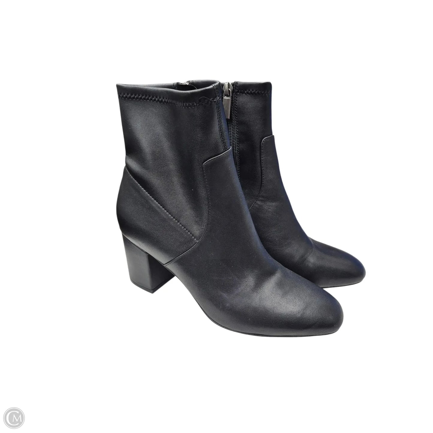 Boots Ankle Heels By Abercrombie And Fitch In Black, Size: 9.5