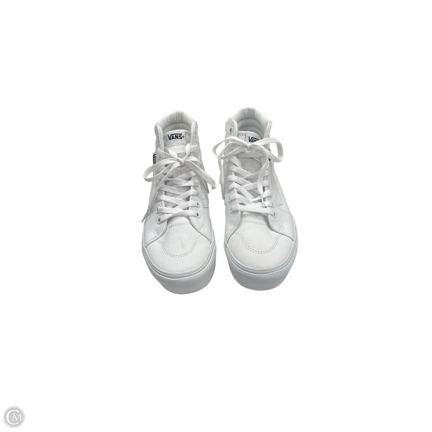 Shoes Sneakers By Vans In White, Size: 8
