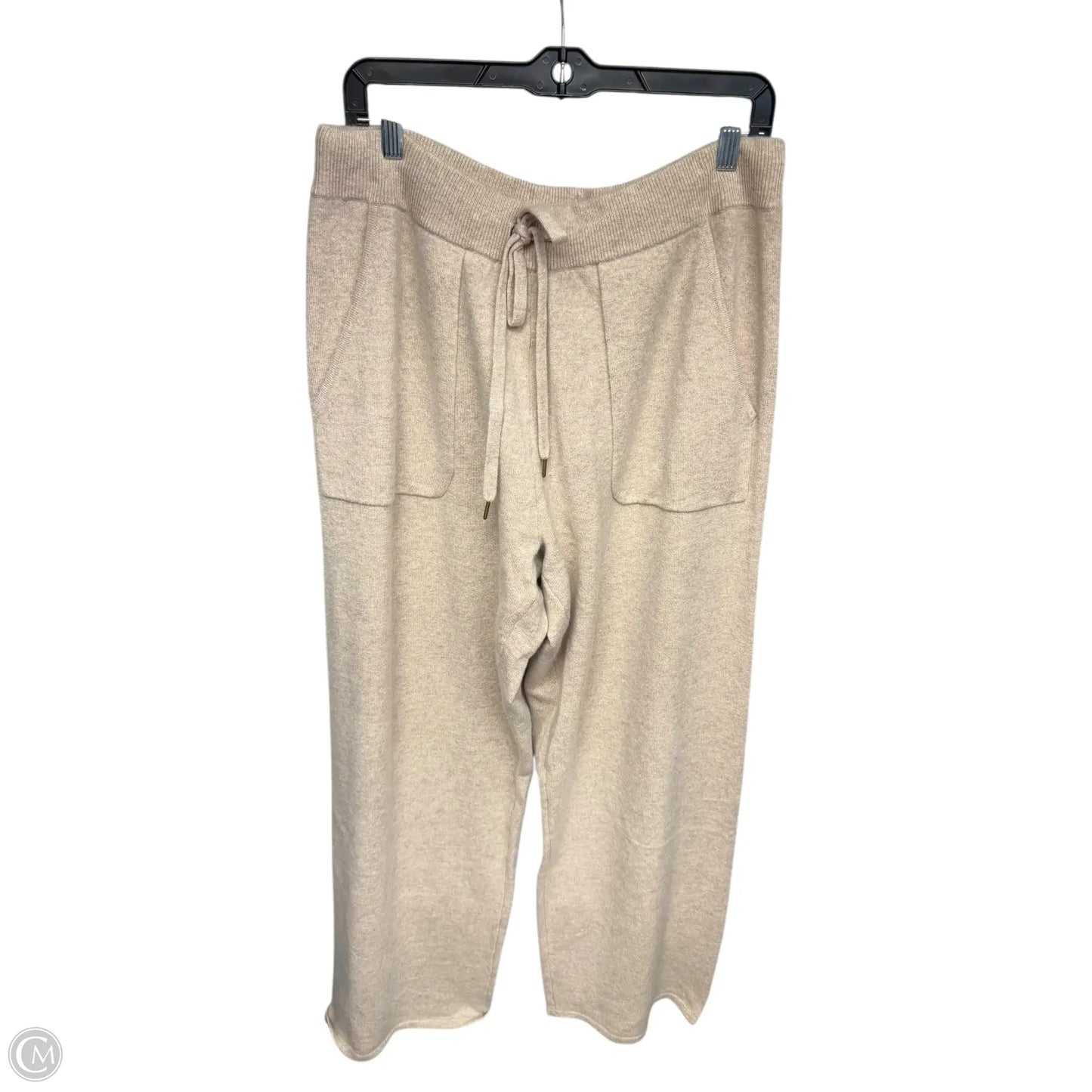 Pants Lounge By Garnet Hill In Cream, Size: Xl