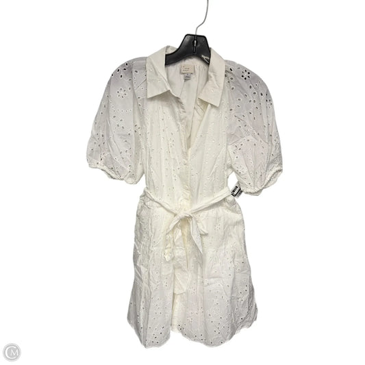 Dress Casual Midi By A New Day In White, Size: S