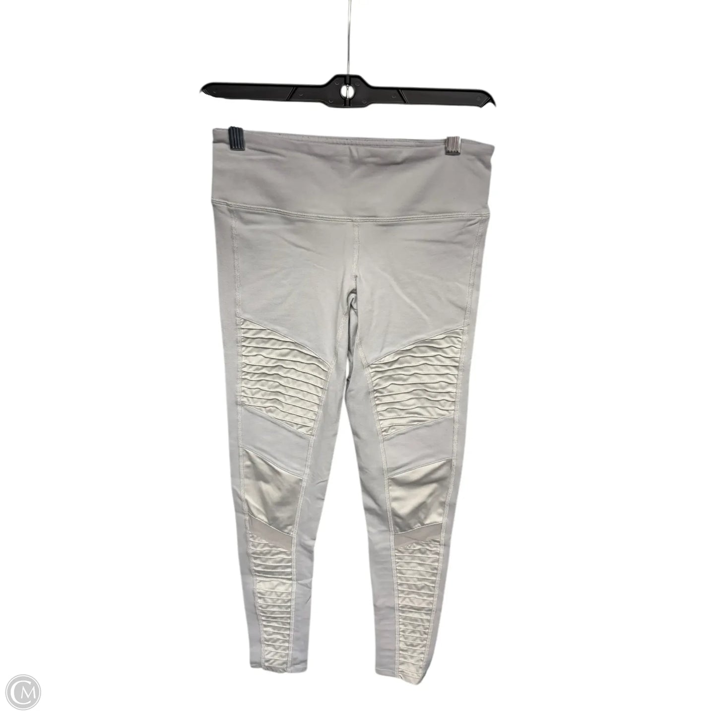 Athletic Leggings By Alo In Grey, Size: S