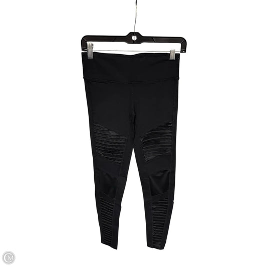 Athletic Leggings By Alo In Black, Size: S