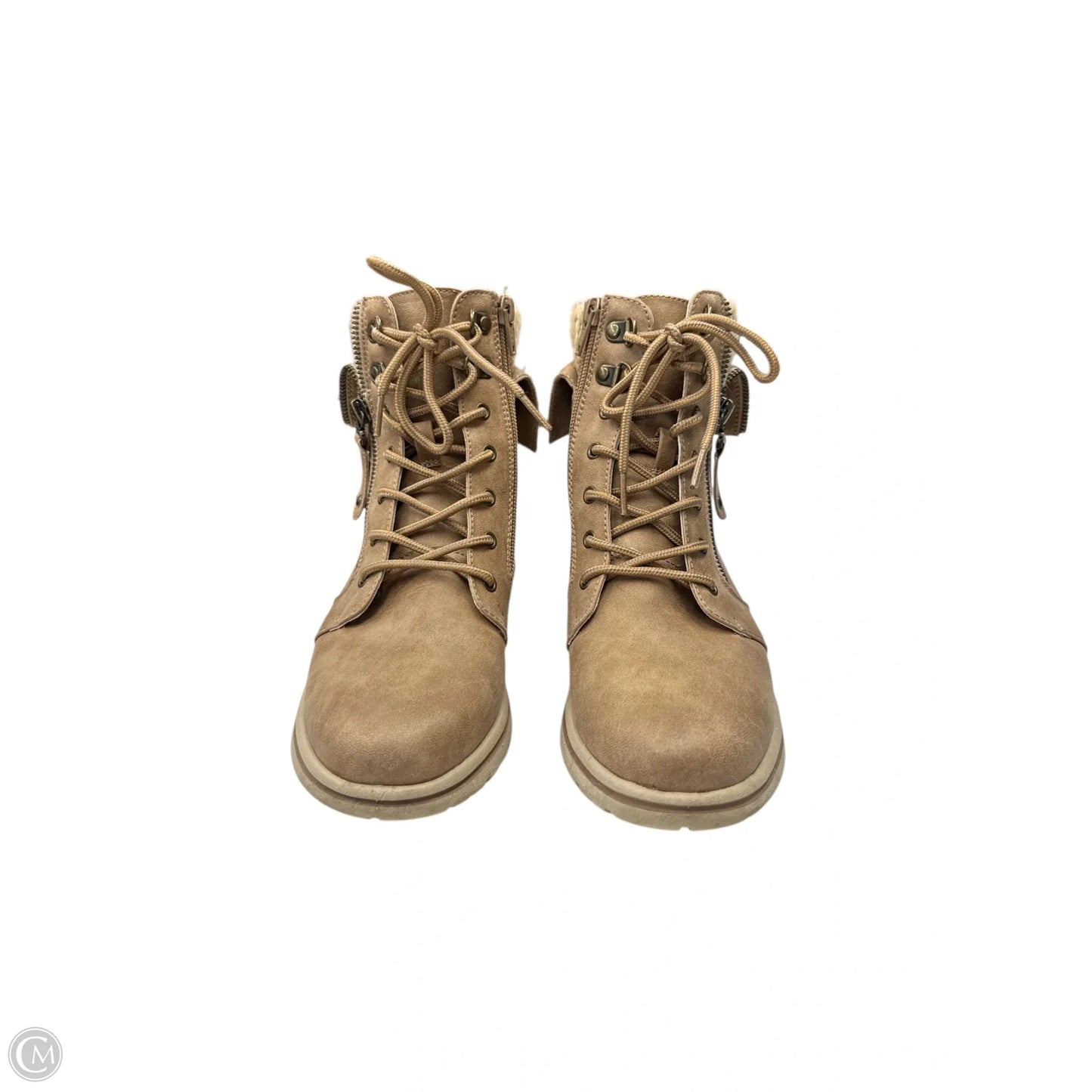 Boots Ankle Flats By White Mountain In Tan, Size: 7