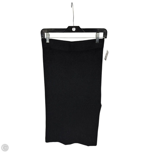 Skirt Maxi By Abercrombie And Fitch In Black, Size: S