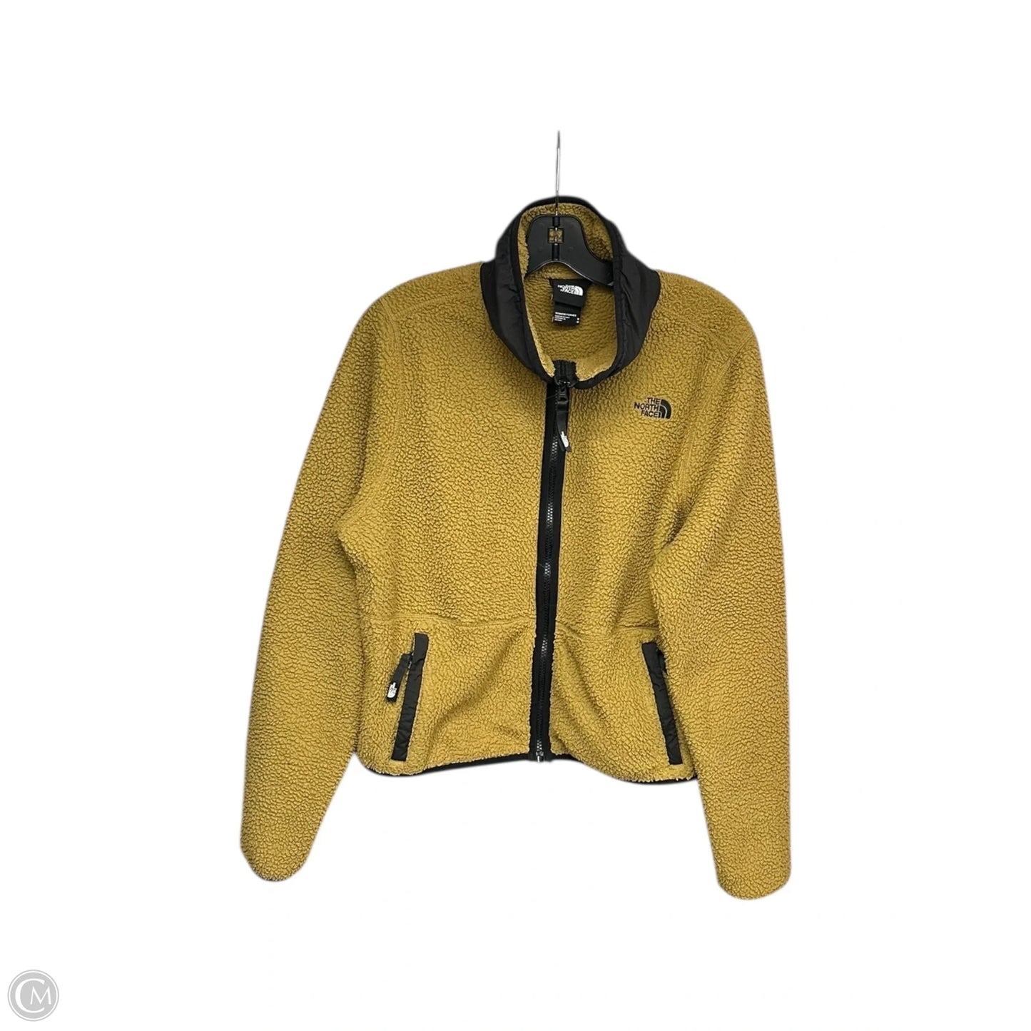 Athletic Jacket By The North Face In Brown, Size: M