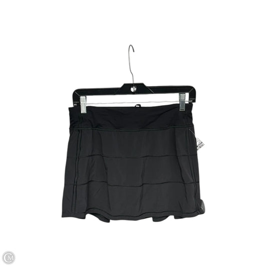 Athletic Skort By Lululemon In Black, Size: 6