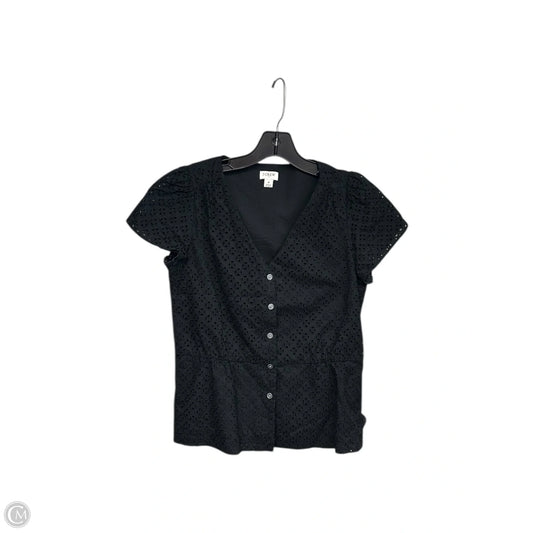 Top Sleeveless By J. Crew In Black, Size: 4