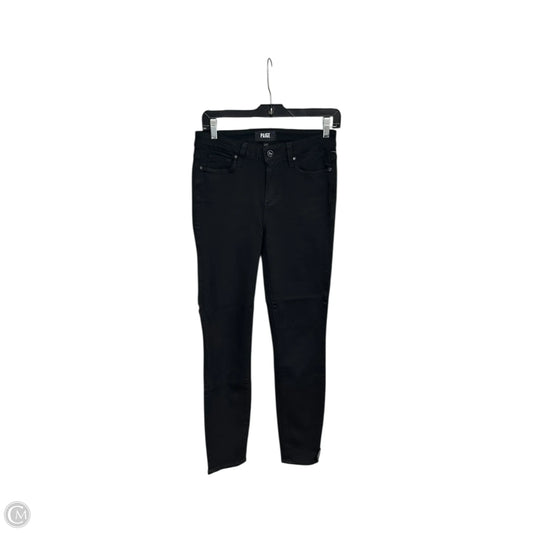 Jeans Skinny By Paige In Black, Size: 4