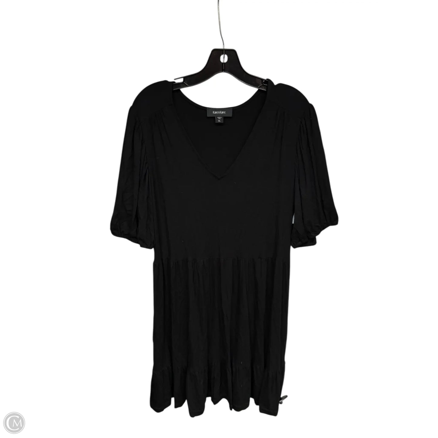 Dress Casual Midi By Karen Kane In Black, Size: Xl