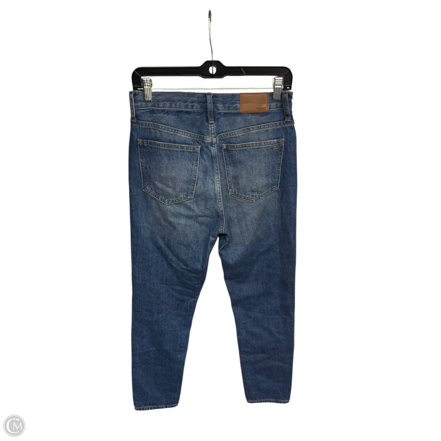 Jeans Straight By Madewell In Blue Denim, Size: 26
