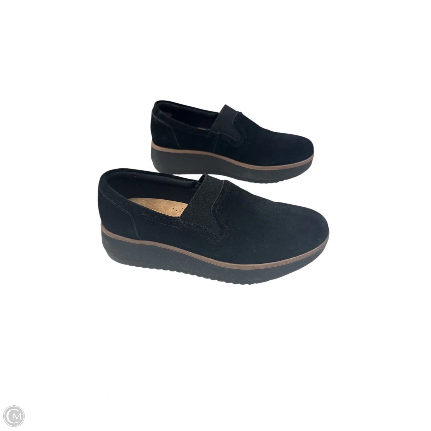 Shoes Heels Platform By Clarks In Black, Size: 6