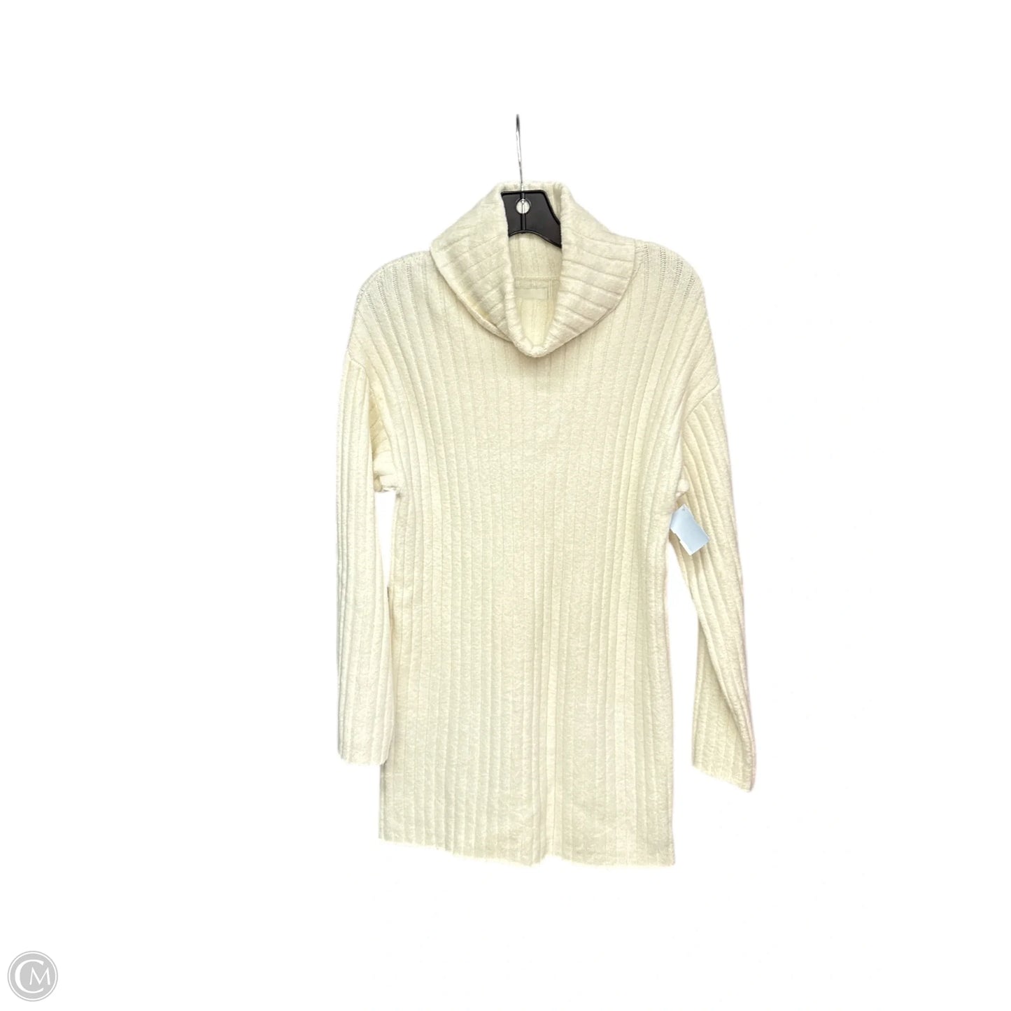 Dress Sweater By Abercrombie And Fitch In White, Size: S