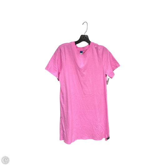 Dress Casual Midi By Old Navy In Pink, Size: S