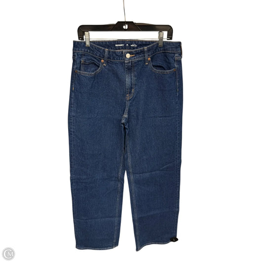 Jeans Wide Leg By Old Navy In Blue Denim, Size: 10