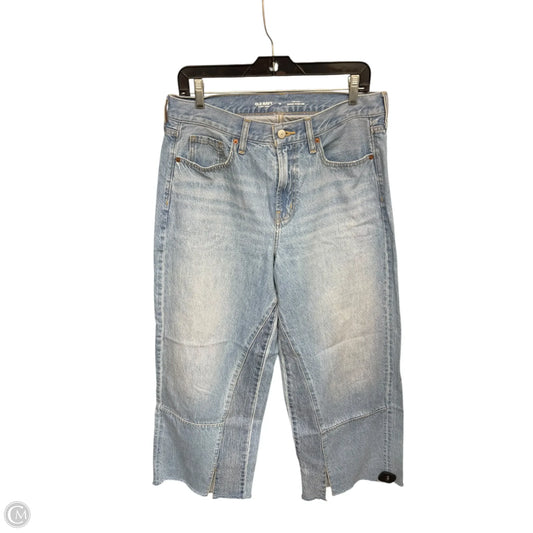 Jeans Wide Leg By Old Navy In Blue Denim, Size: 10