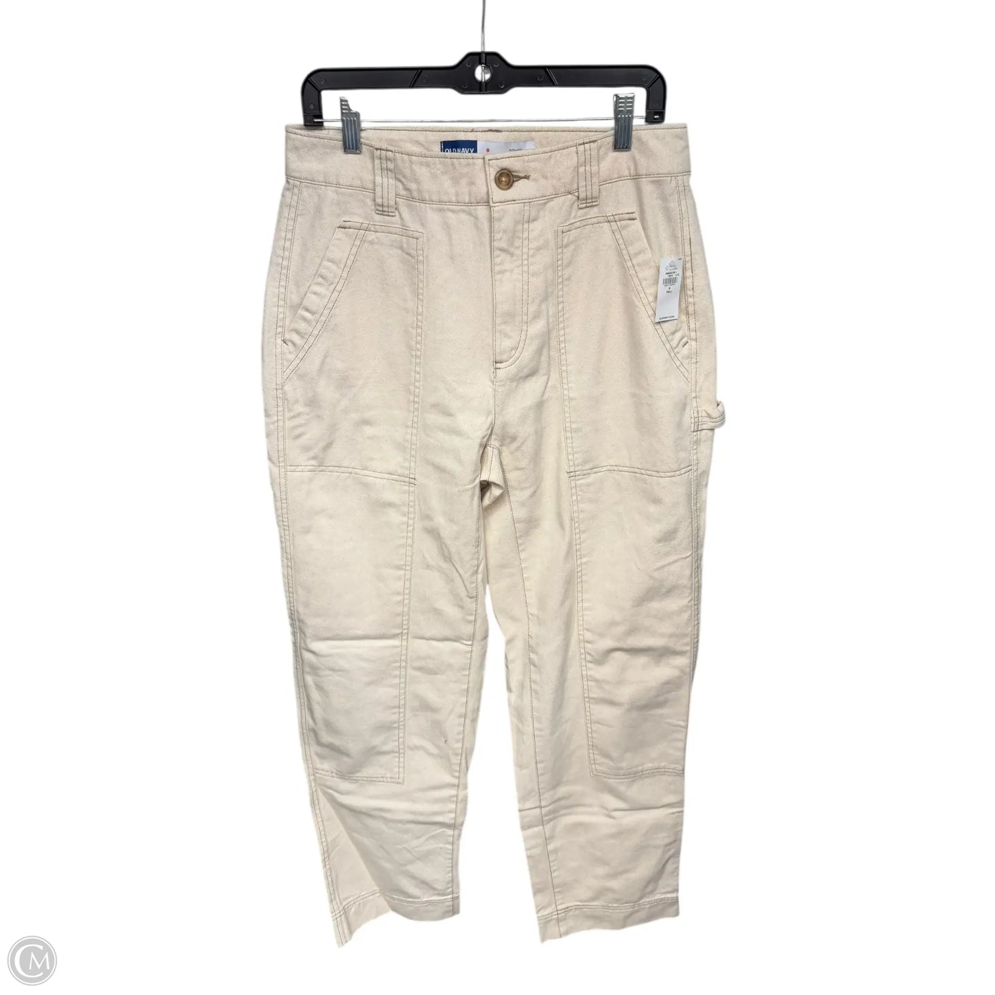 Pants Cargo & Utility By Old Navy In Cream, Size: 8